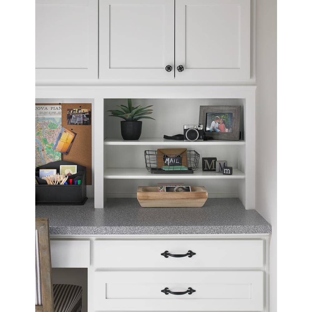 5 ft. x 12 ft. Laminate Sheet in Flint Crystall with Premiumfx Etchings Finish - Hercitys