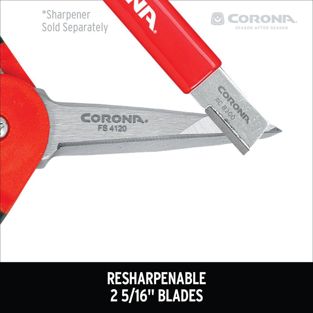 2.25 in. Stainless Steel Blade with Soft Touch Grip Hydroponic Micro Snips - Hercitys