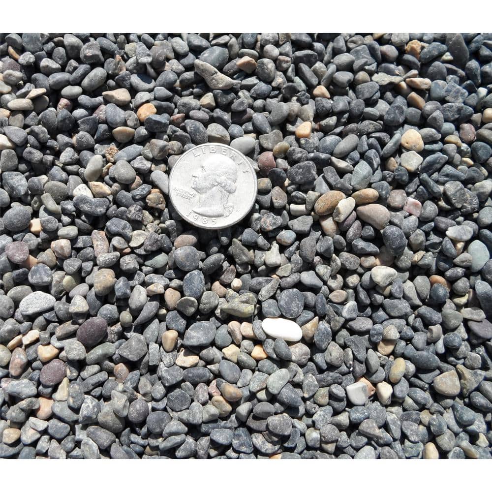 0.25 cu. ft. 20 lbs. Criva Mini Mixed Mexican Beach Pebble - Hercitys