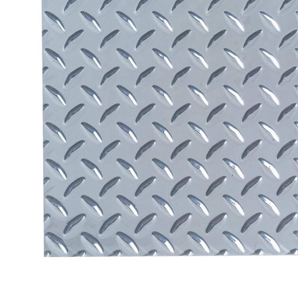 1 ft. x 1 ft. Diamond Tread Light Weight Aluminum Sheet - Hercitys