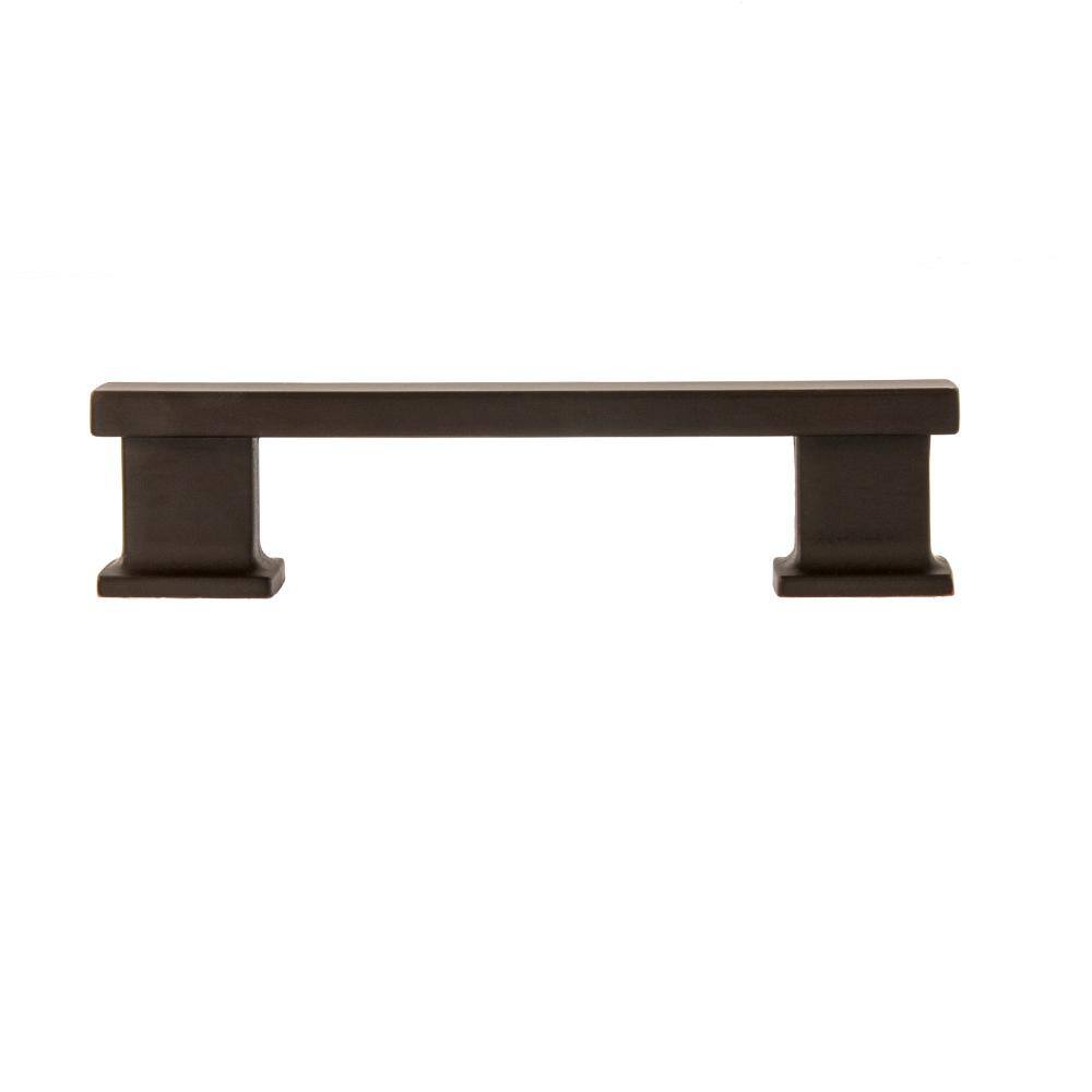5-Pack High Desert 3-1/2 in. (89 mm) Center-to-Center Classic Oil Rubbed Bronze Bar Drawer Pull - Hercitys