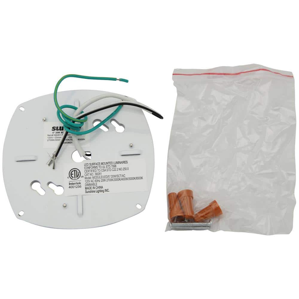 25-Watt 2500 Lumen 6.5 in. Selectable CCT Replacement LED Module - Hercitys