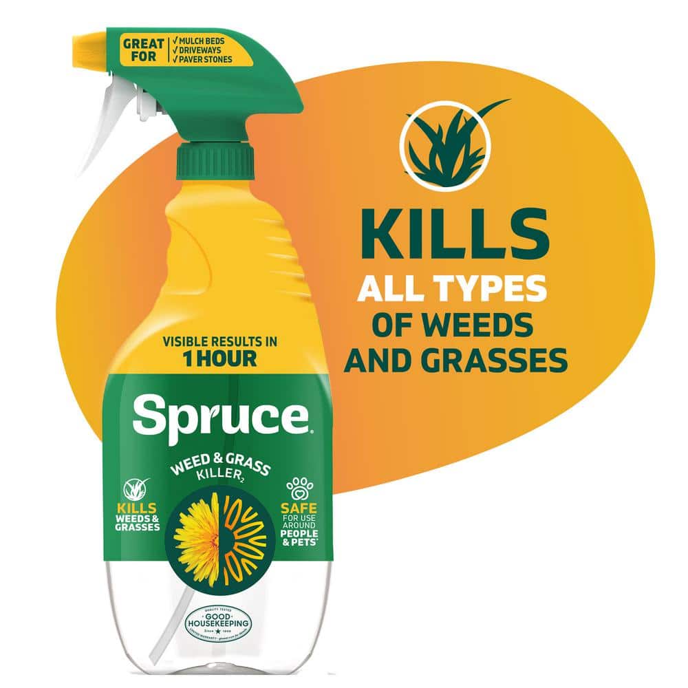 24 oz. Weed and Grass Killer Trigger Spray - Hercitys