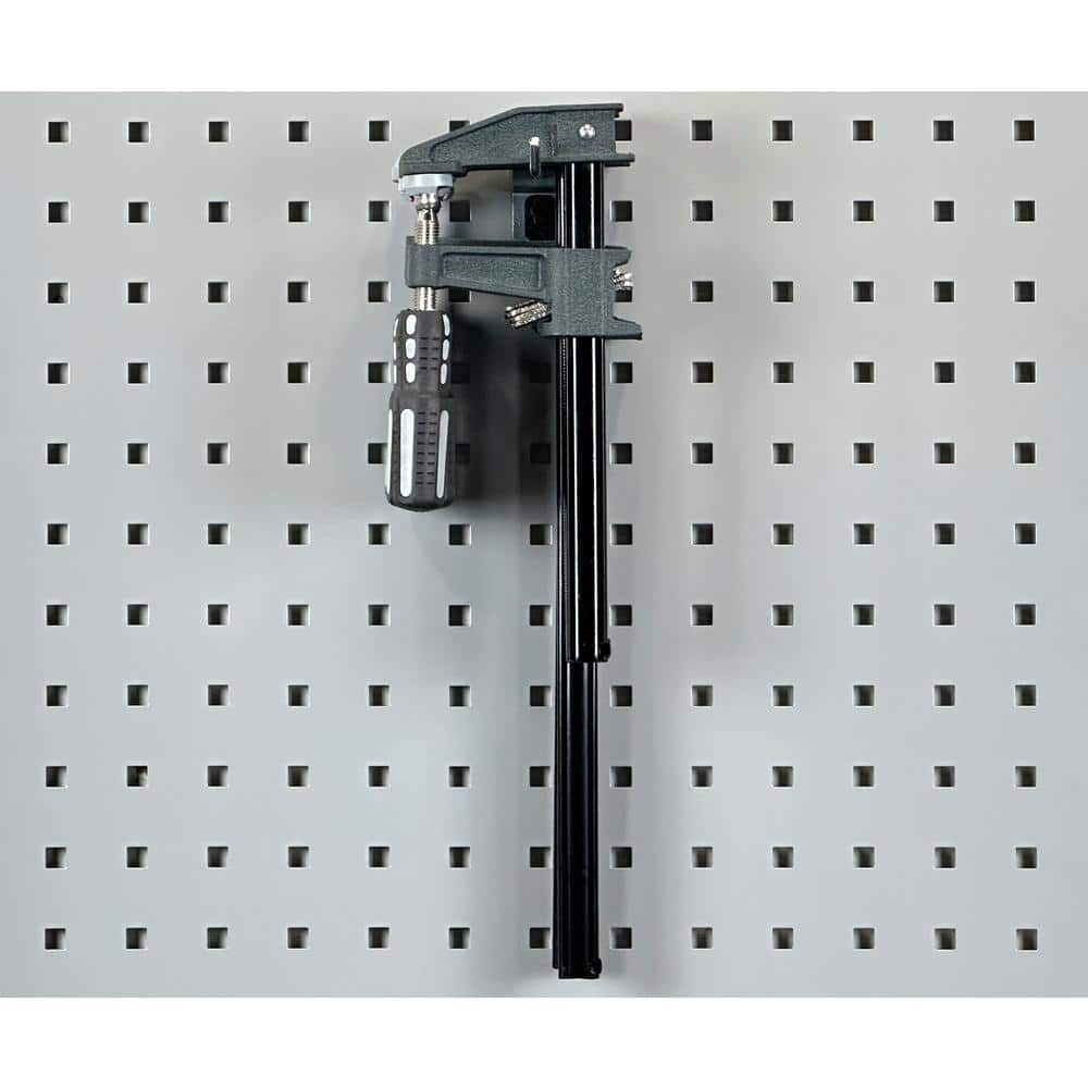 4 in. Single Rod 30 Degree Bend 3/16 in. Dia Zinc Plated Steel Pegboard Hook (5-Pack) - Hercitys