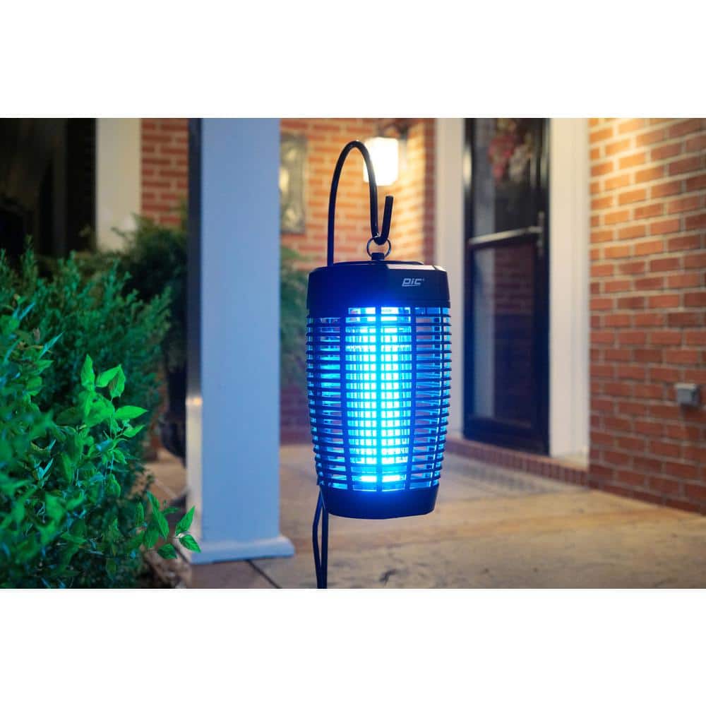 20-Watt Bug Zapper Kills Bugs on Contact with Blue Light Technology - Hercitys