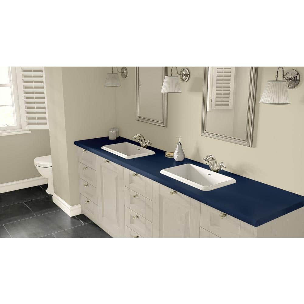 5 ft. x 12 ft. Laminate Sheet in Indigo with Matte Finish - Hercitys