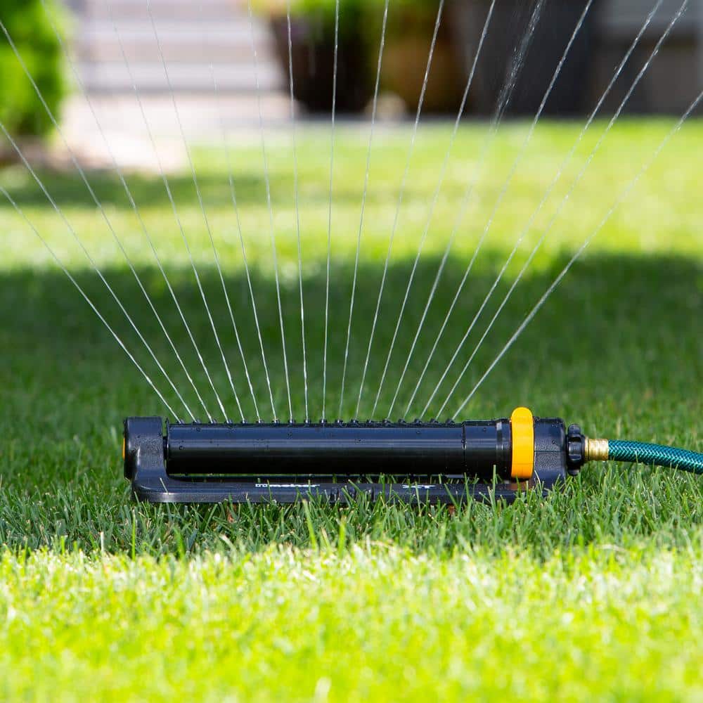 4000 sq. ft. Turbo Oscillating Sprinkler - Hercitys