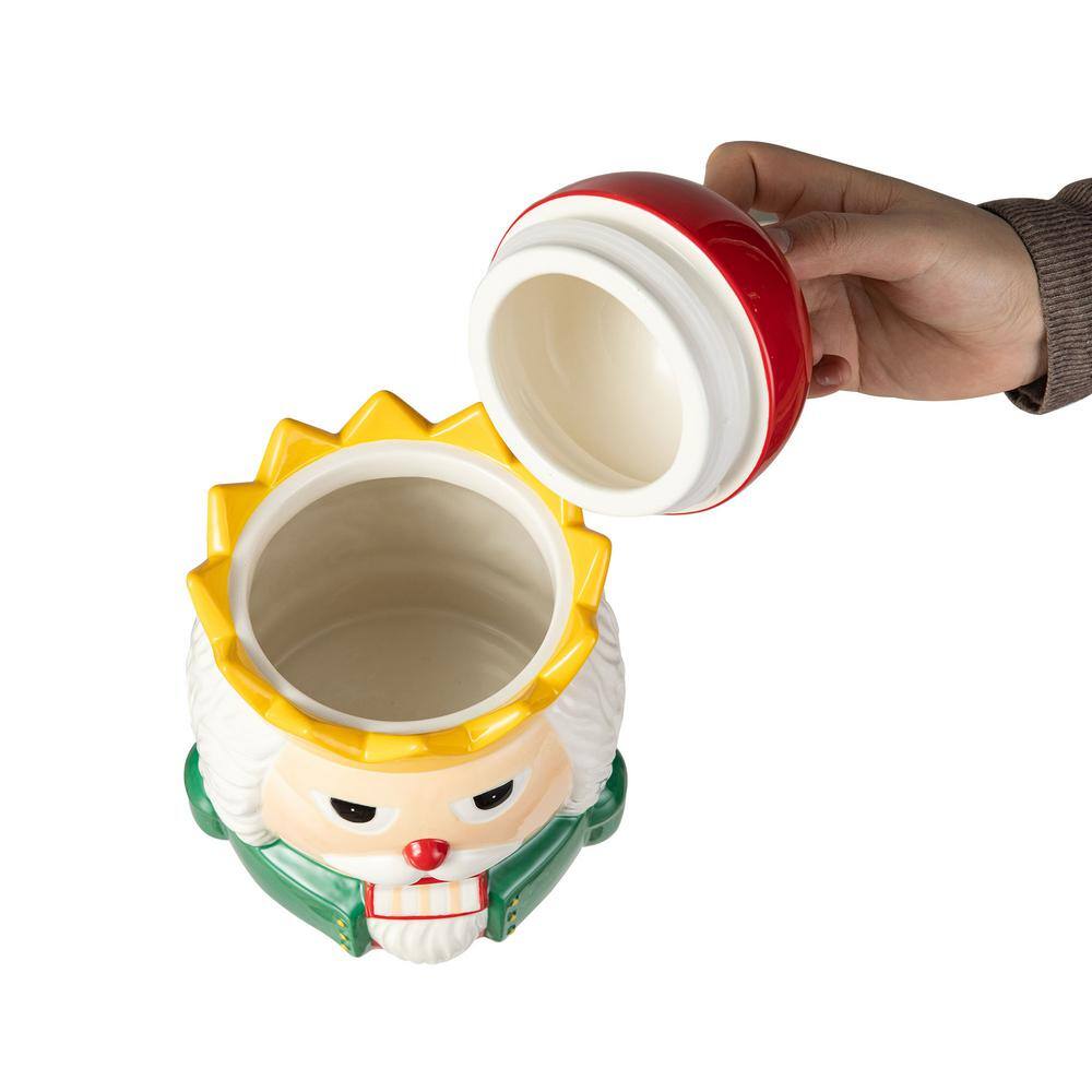 3-Piece Dolomite Christmas Nutcracker Cookie Jar Set - Hercitys