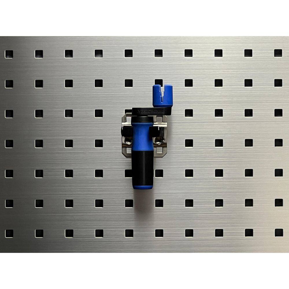 1 in. to 2 in. Vinyl Dipped Stainless Steel Extended Spring Clip for SS LocBoard (3-Pack) - Hercitys