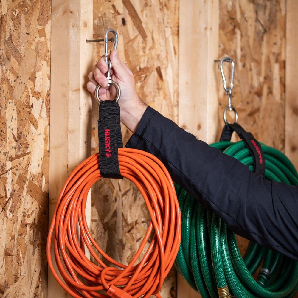 24 in. Heavy Duty Hanging Quick-Release Hooks with Carabiner Strap - Hercitys