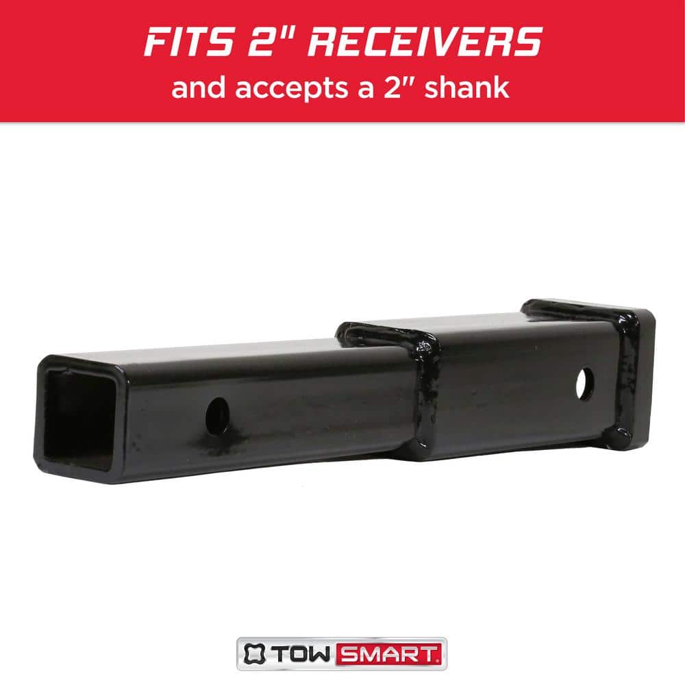 2 in. x 12 in. Hitch Extension with Collar 333 lbs. - Hercitys