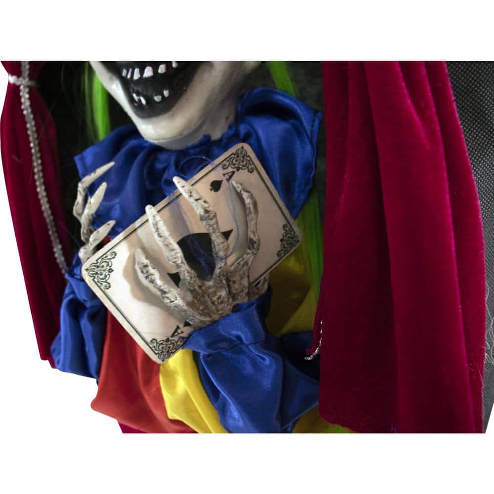 27 in. Touch Activated Animatronic Clown - Hercitys