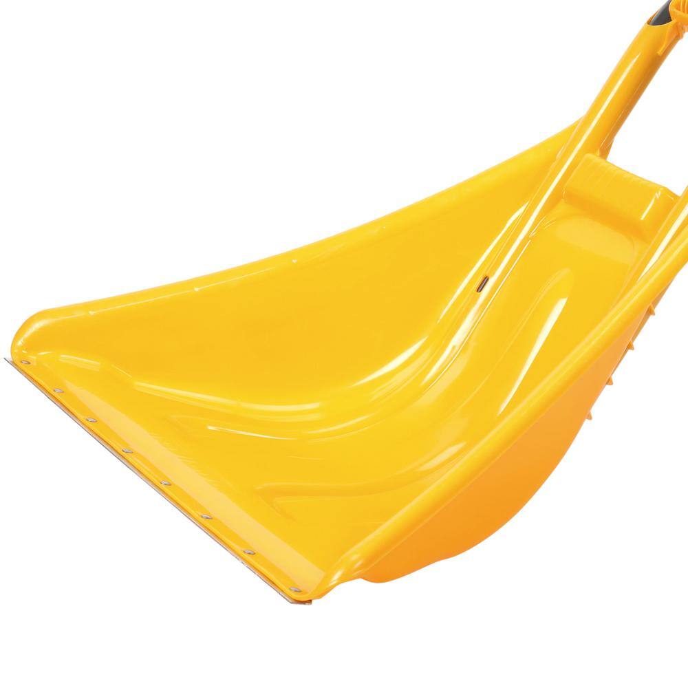 43 in. Aluminum Handle 26 in. Poly Blade SnoBoss Snow Shovel - Hercitys