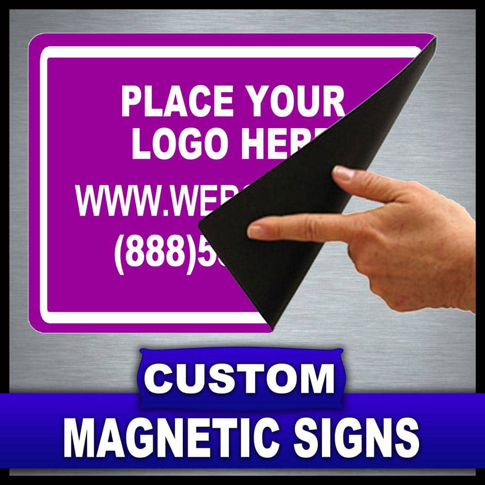 18 in. x 24 in. Custom Magnetic Sign - Hercitys