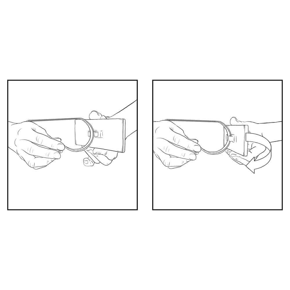 3 in. Steel Black MantleClip Stocking Holder with Chalkboard Icons (4-Pack) - Hercitys