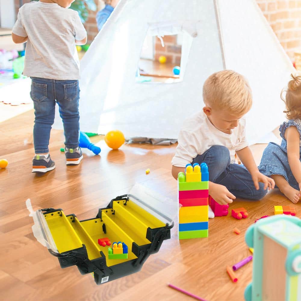 18 in. Deluxe Steel and Plastic Tool Box - Hercitys