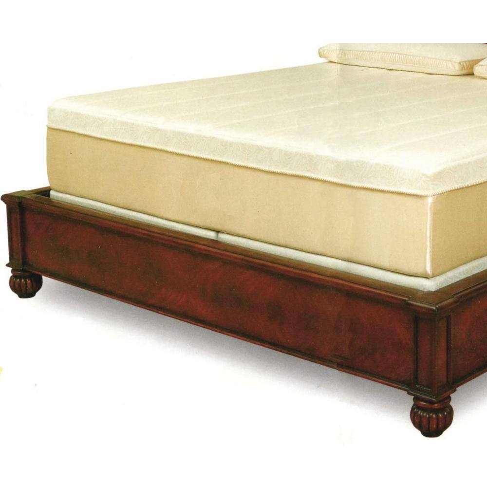 4 in. x 3-1/2 in. Unfinished Solid Hardwood Round Bun Foot (4-Pack) - Hercitys