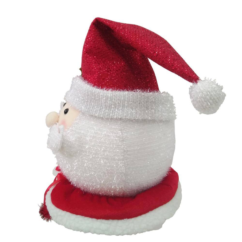 19 in. Santa Christmas Tree Topper - Hercitys