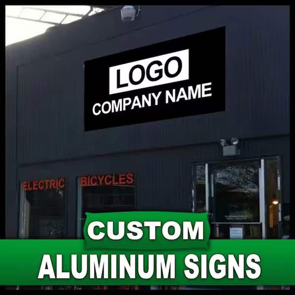 12 in. x 18 in. Custom Aluminum Sign - Hercitys