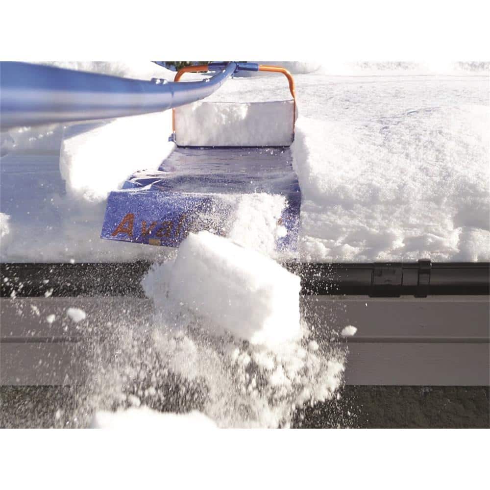 186 in. Fiberglass Handle Roof Snow Removal System - Hercitys