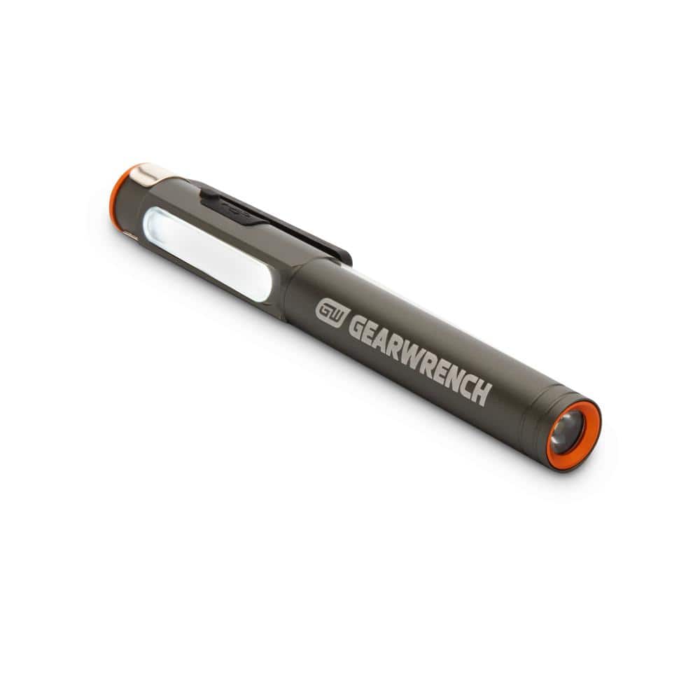 300 Lumen Lithium-Ion USB-C Rechargeable Aluminum Pen Light with Magnetic Pocket Clip - Hercitys