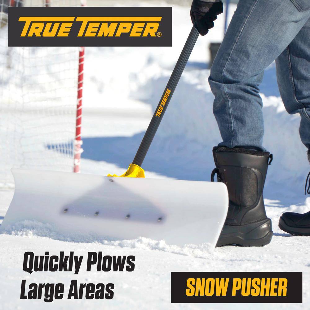 30 in. Industrial Grade Snow Pusher with Versa Grip - Hercitys