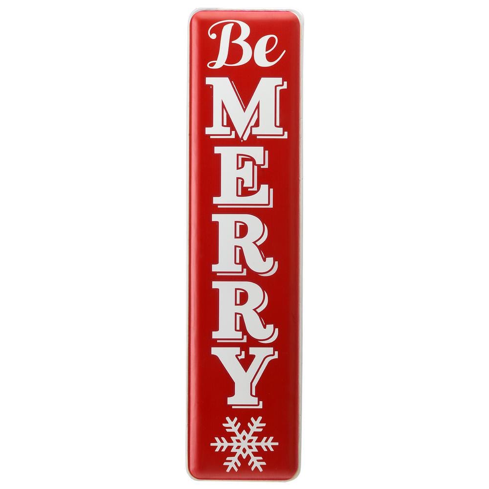 31 ” Be Merry Holiday Wall Sign - Hercitys