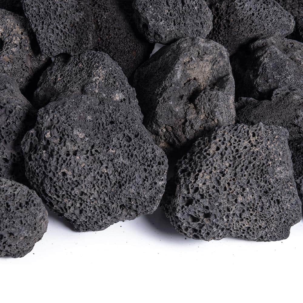 10 lbs. Black Lava Rock 1 in. to 3 in. - Hercitys