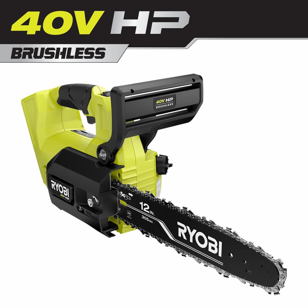 40V HP Brushless 12 in. Top Handle Battery Chainsaw (Tool Only) - Hercitys