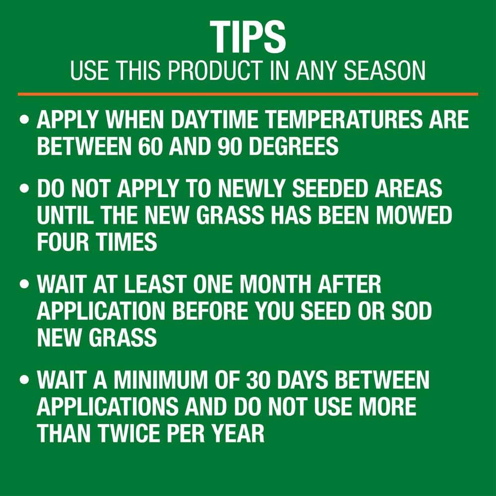 14.6 lbs. 5,000 sq. ft. Weed & Feed Weed Killer Plus Lawn Fertilizer - Hercitys