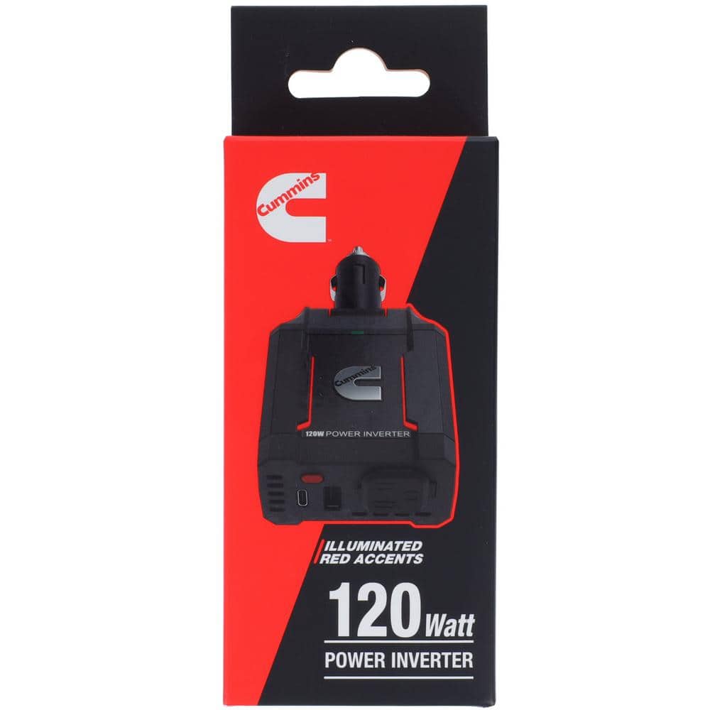 120W Direct Plug Modified Sine Wave Inverter - Hercitys