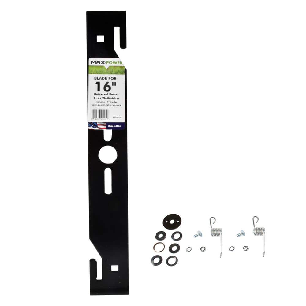 16 in. Universal Power Rake/Dethatcher Blade - Hercitys