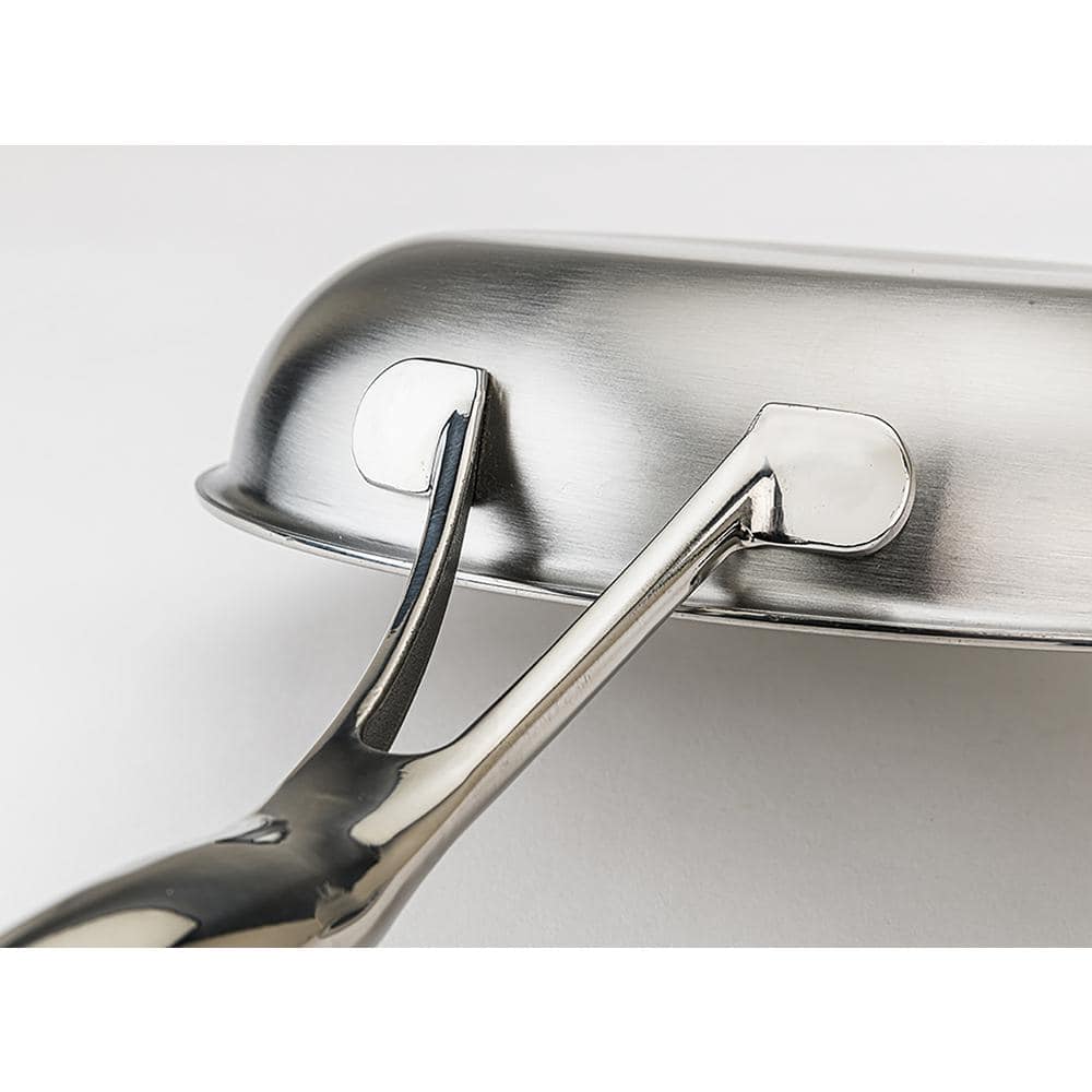 12.5 in. Hybrid Quick Release Wok in Stainless Steel - Hercitys