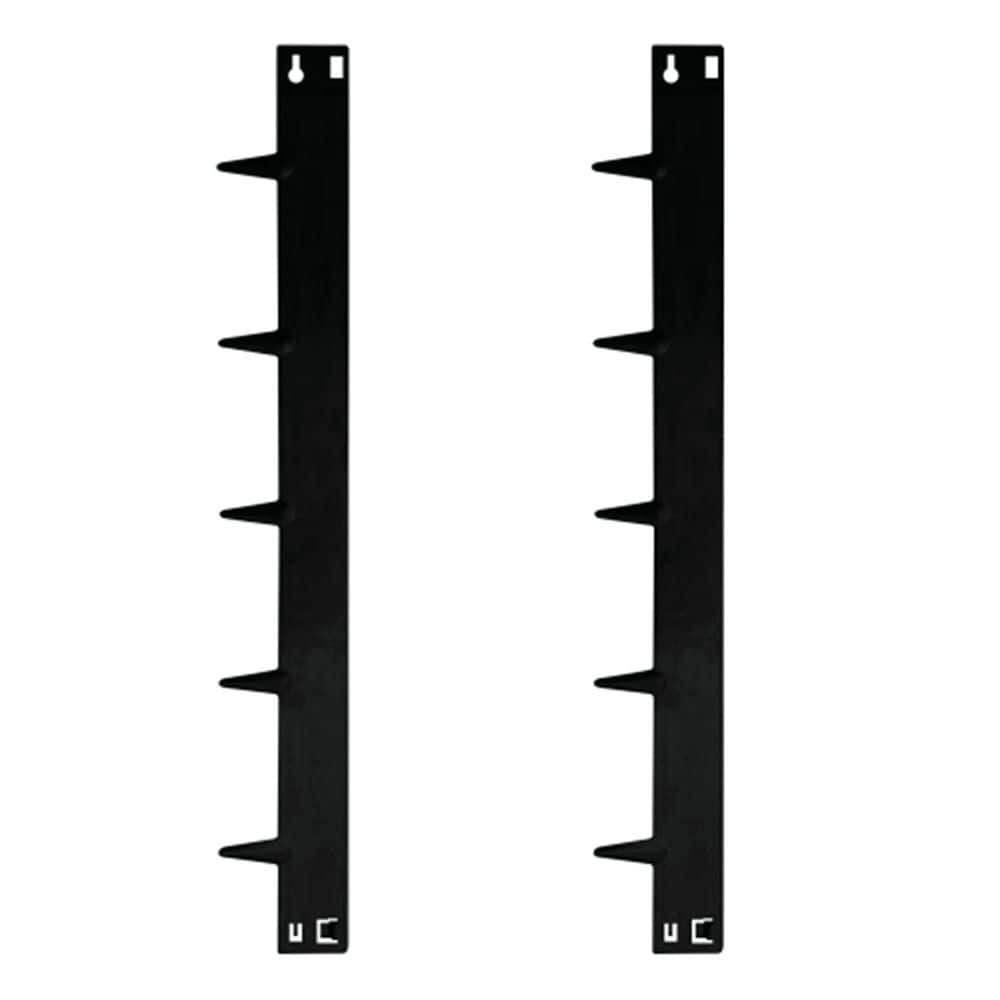 42 in. x 5 in. x 0.2 in. Black Steel Landscape Edging with Rust-Resistant and Waterproof Metal Border (2-Piece) - Hercitys