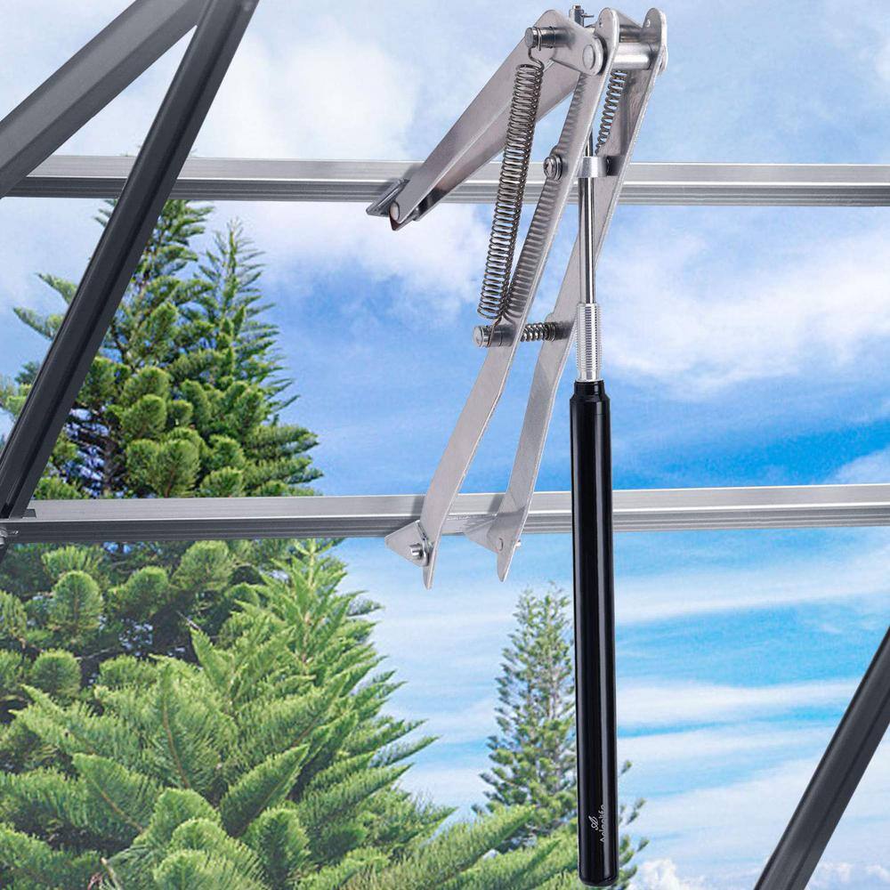 14 in. x 3 in. Automatic Roof Vent Opener Greenhouse Dual Spring Window Opener - Hercitys