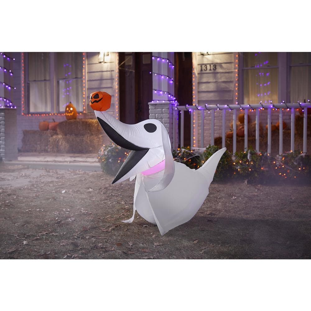 2.8 ft Zero with Jack-O-Lantern Halloween Inflatable - Hercitys