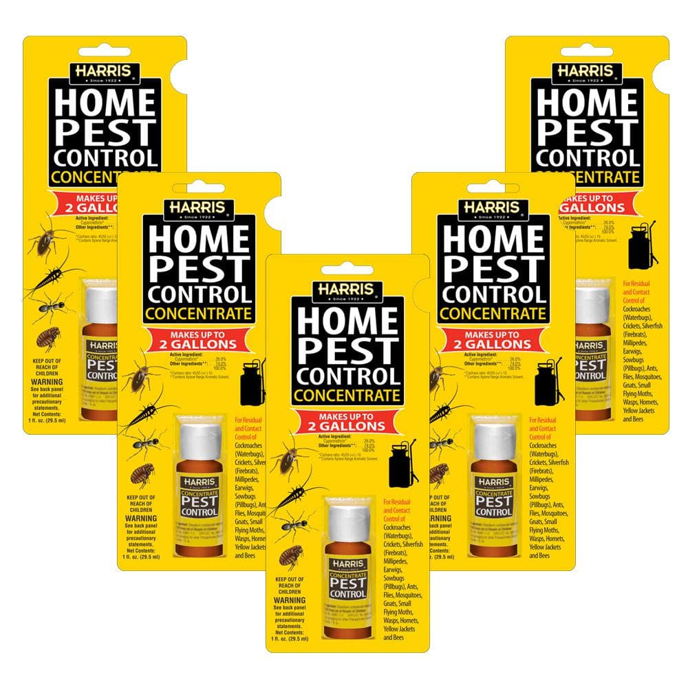 1 oz. Pest Control Concentrate/Makes up to 10 Gal. (5-Pack) - Hercitys