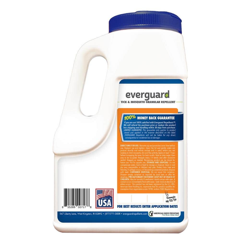 5 lbs. Everguard Tick and Mosquito Granular Repellent - Hercitys