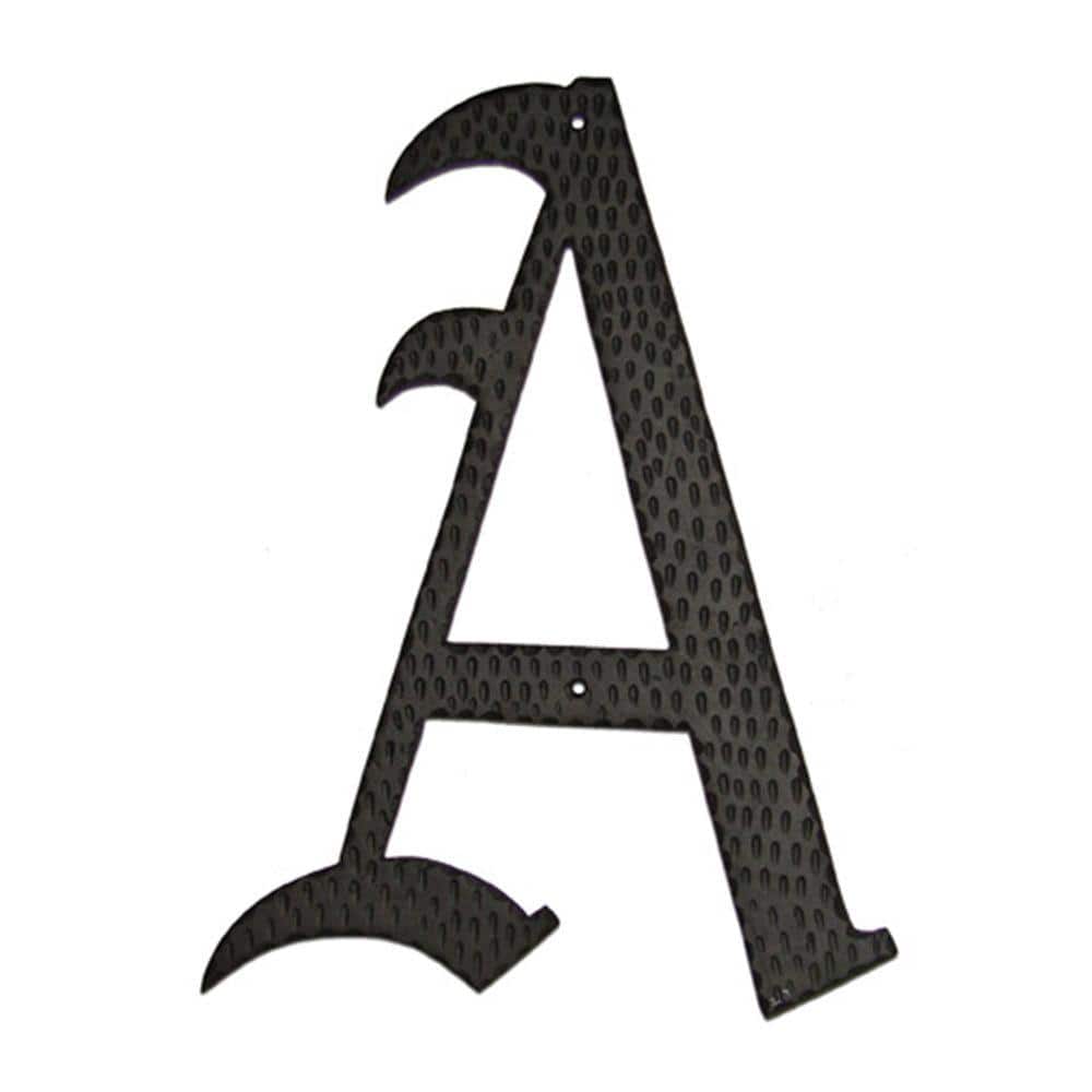 16 in. Home Accent Monogram A - Hercitys