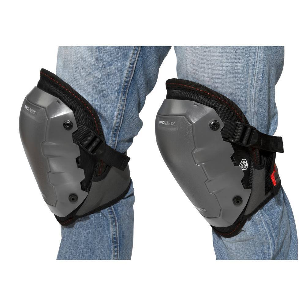 2-Piece Gel Knee Pad and Non-Marring Cap Attachment Combo Pack - Hercitys