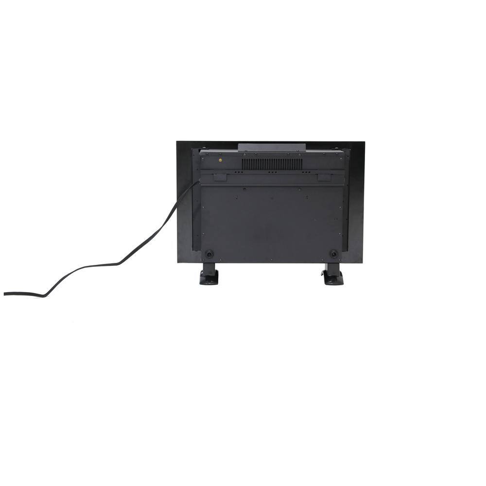 24 in. Wall mount Electric Fireplace in Black finish - Hercitys