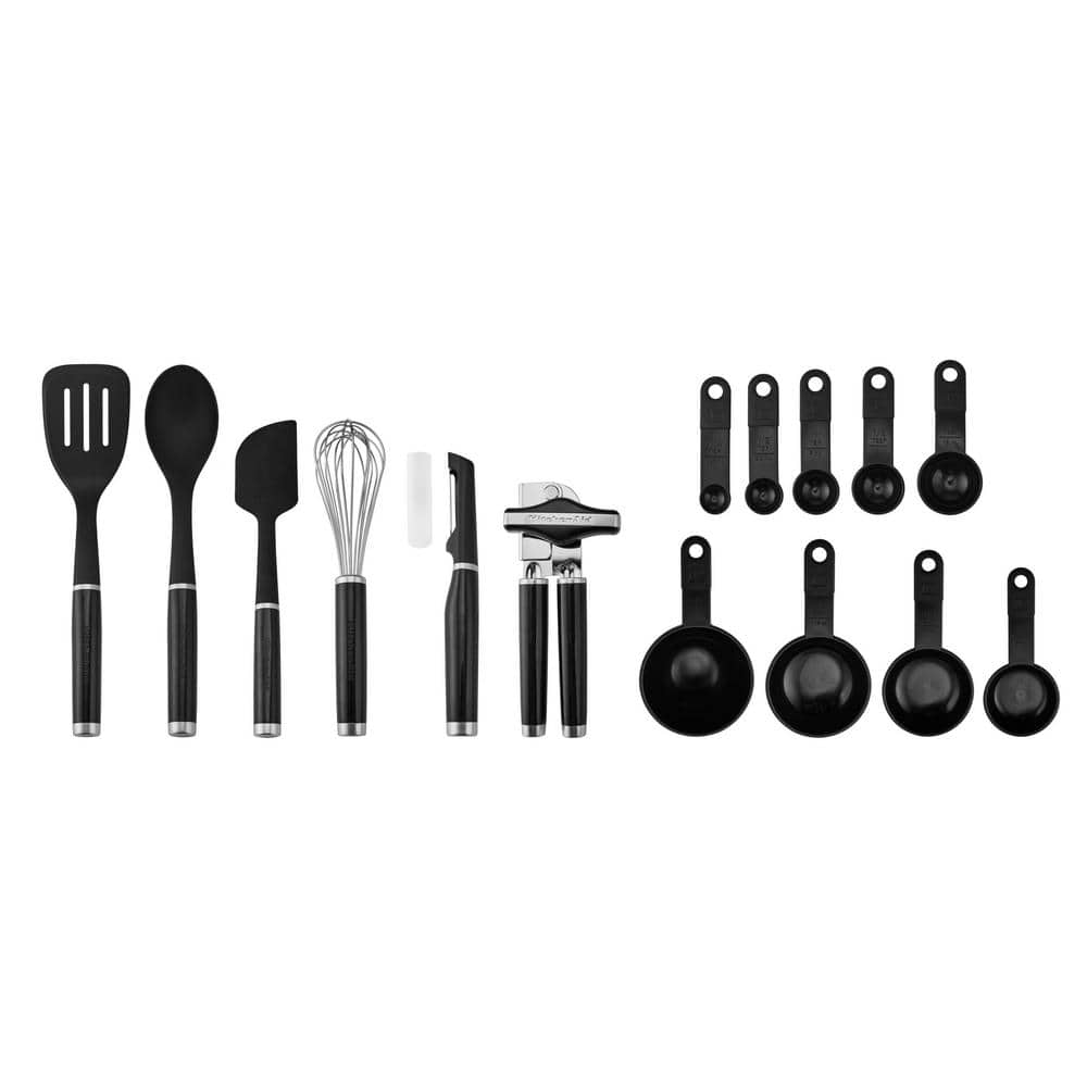 15-Piece Black Classic Tool and Gadget Set - Hercitys