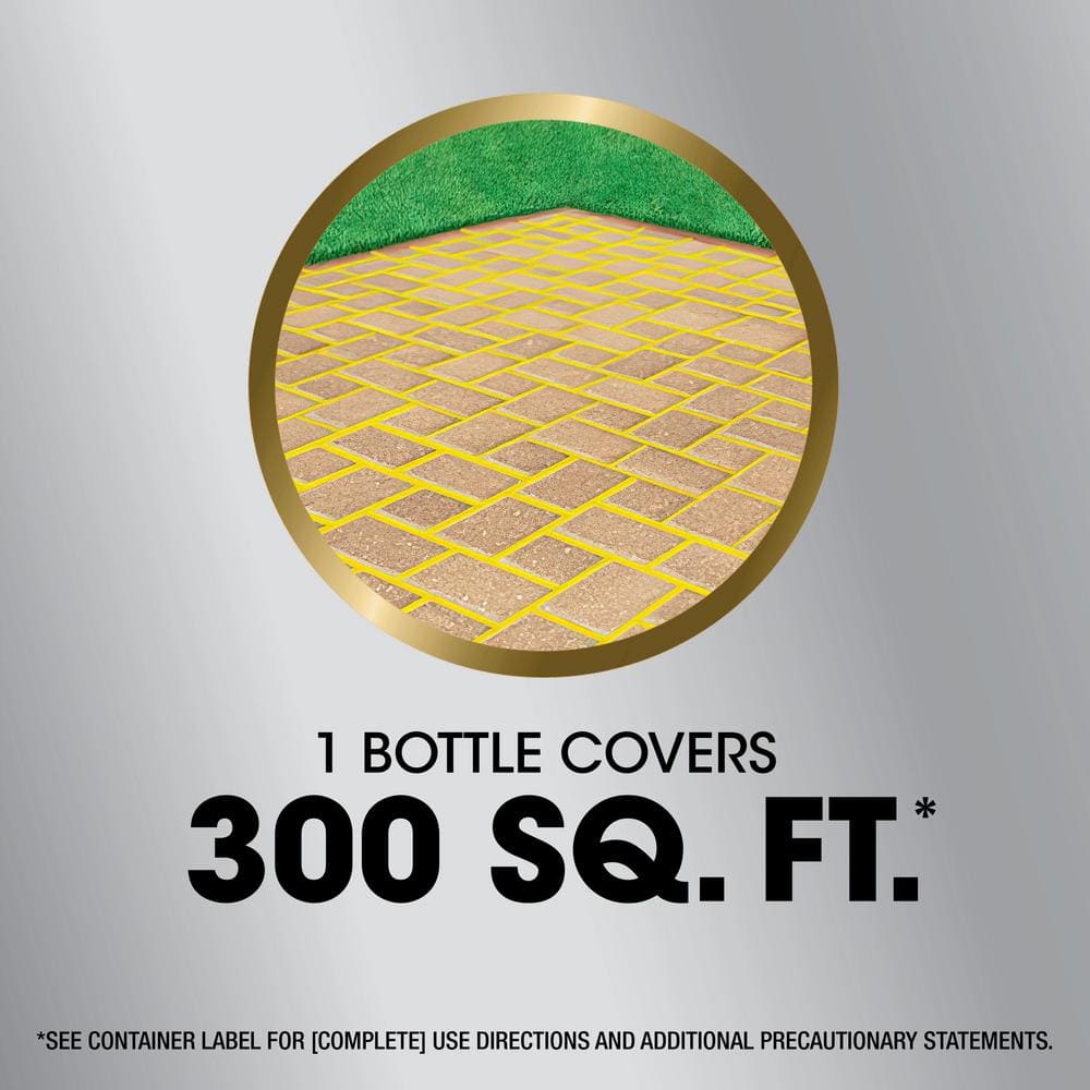 1 Gal. Dual Action Weed and Grass Killer Plus 4-Month Preventer with Sure Shot Wand - Hercitys