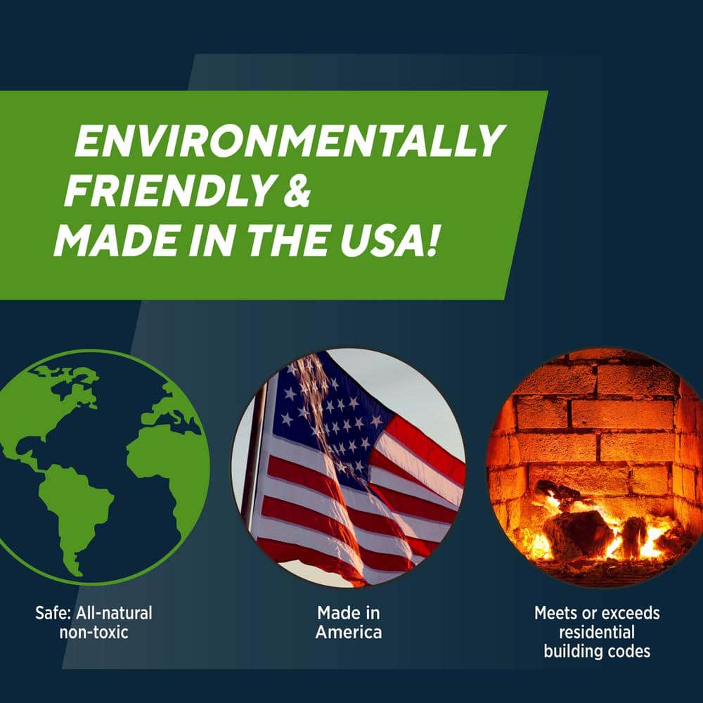 4.5 in. x 9 in. x 1.25 in. Fire Brick 2000F (6 per Box) - Hercitys