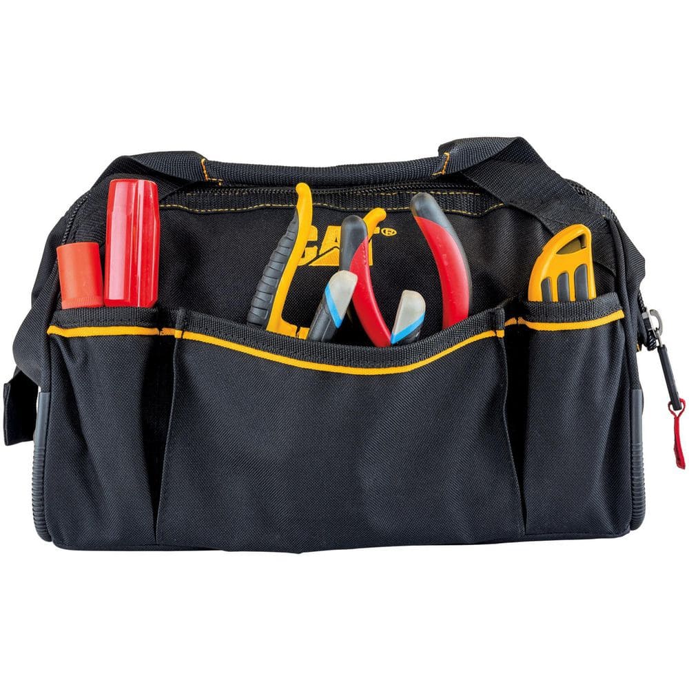 13 in. and 16 in. Wide Mouth Tool Bag Set (2-Piece) - Hercitys