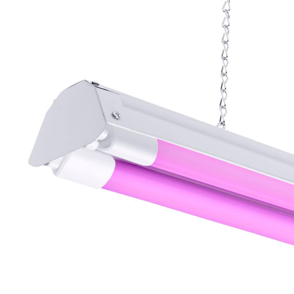 4 ft. 32-Watt 2-Light LED Grow Light (LED Tubes Included) - Hercitys