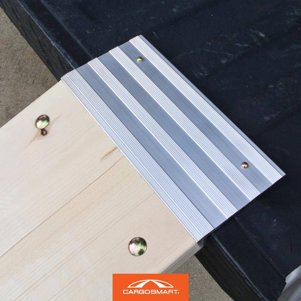 12 in. Aluminum Truck Loading Ramp Plate Kit (Includes 2 Ramp Plates) - Hercitys
