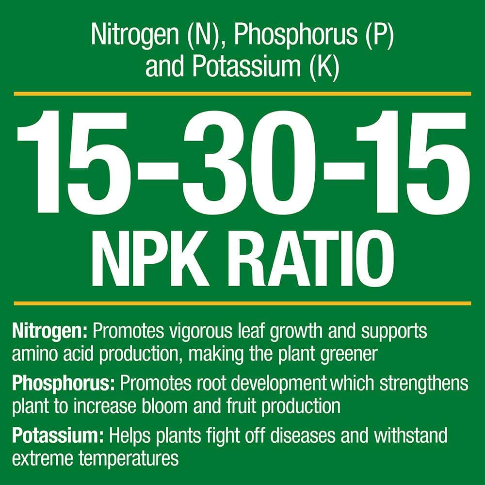 3.5 lb. All Season Bold Blooms Flowering Plant Food (15-30-15) - Hercitys