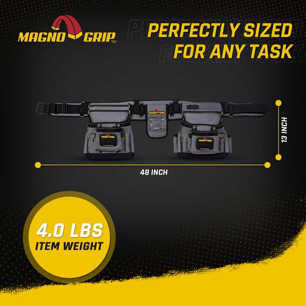 19-Pocket Builders Tool Belt - Hercitys