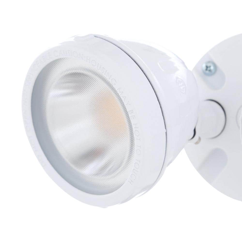 28-Watt 1100 Lumen CE Line Voltage White LED Landscape Flood Light Dual Spot Light - Hercitys